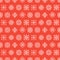 Christmas Winter Holidays Snowflakes Pixel Seamless Background