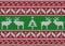 Christmas and Winter knitted seamless pattern
