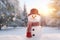 Christmas winter smiling happy snowman frosty snow new year celebration holiday cute decoration greeting december eve