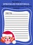 Christmas word game for children cartoon activity page vector