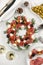 Christmas wreath - antipasto