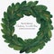 Christmas Wreath Green Fur Base Ring