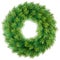 Christmas wreath isolated