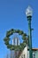 Christmas Wreath and Lamppost