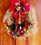 Christmas wreath at my door