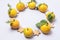 Christmas Wreath With Tangerines Mandarins Clementines Citrus Fruits and Gingerbread Cookies Christmas Food Concept
