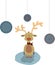 Christmass illustration - deer