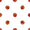 Christmass patch logo, gift, mistletoe seamless pattern