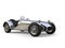 Chrome plated vintage sport open wheel racing car