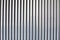 Chrome ribbed metal sheet