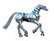 Chrome Robot Horse