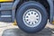 Chromed Truck Wheel Closeup