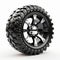 Chromepunk Off Road Tire Design On White Background