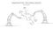 Chromosome DNA structure medicine concept. Low poly polygonal triangle gene therapy cure genetic disease. GMO