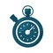 Chronometer counter isolated icon