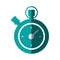 Chronometer counter isolated icon