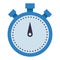 Chronometer stopwatch icon cartoon isolated