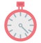 Chronometer, Timekeeper Isolated Vector Icon