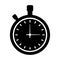 chronometer watch isolated icon