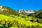 Chruch at Santa Maddalena - the Dolomites, Italy