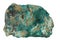 Chrysocolla mineral isolated