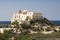 Chrysoskalitissa Monastery, Crete, Greece, Libyan sea on background
