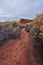 Chuckawalla and Turtle Wall trail desert hiking views Cliffs National Conservation Area Wilderness, Snow Canyon State Park St Geor