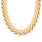 Chunky chain golden metallic necklace or bracelet