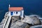 The church Agia Thalassini in Chora of Andros, Greece