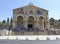 The Church of All Nations in Gethsemane garden. Israel.