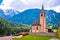 Church in the Alps near Lago di Braies