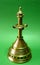 Church altar bell antique brass