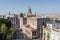 Church of the Annunciation, Giralda and Seville Cathedal in the