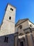 Church of the Assumption of Blessed Virgin Mary and sloping tower in Rijeka - Croatia.