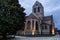 Church in Auvers-sur-Oise, France. The church was painted by Vincent van Gogh