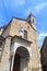 Church Basilica Santa Maria Maggiore rear in Bergamo, Citta Alta
