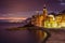 Church on the Beach in Camogli near Genoa