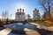 Church of the Beheading of John the Baptist during winter, on a beautiful day