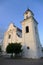 Church with bell tower Drohiczyn Poland