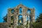 Church bells in Mexico ruins