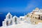 Church bells on Santorini island