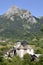 Church of Bernex in French Alps