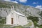 Church on Biokovo mountain