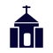 Church, building, cross, cross sign, church building icon