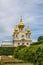 Church building of the Great Peterhof Palace. Russia