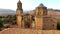 Church building on a top hill. San Gregorio monastery. Navarre, Spain, Europe.