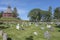 Church and burial ground at Hadsel, Norway