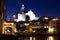 The church of Cadaques at night