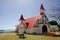 Church in Cap Malheureux, Mauritius