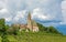 Church of Castelvecchio, located at 612 m asl, is the highest located locality belonging to Caldaro, South Tyrol, Trentino Alto Ad